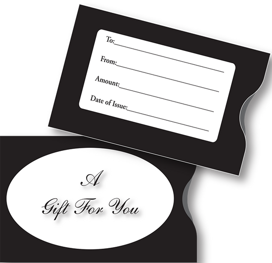 Stock Gift Card Sleeves